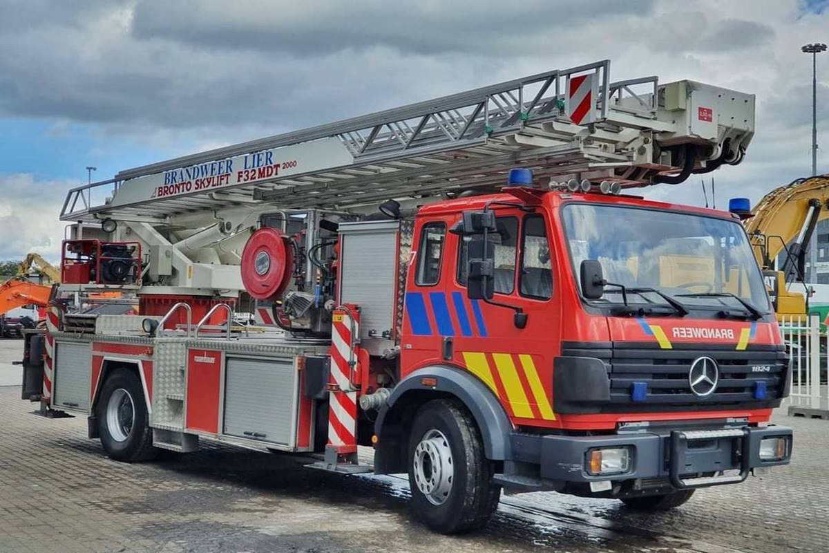 Nueva unidad para combatir los incendios en alturas.