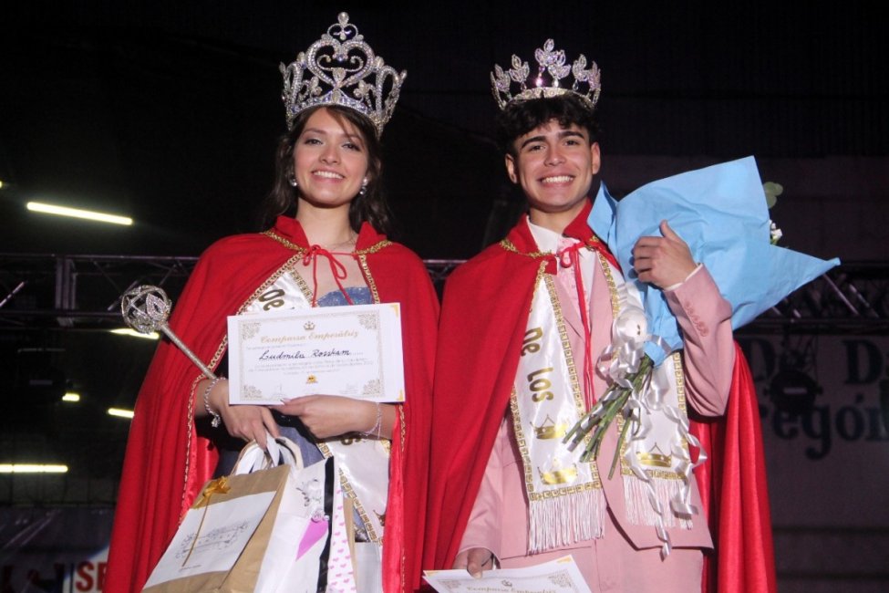 Ludmila y Lautaro fueron elegidos como los nuevos Reyes de los Estudiantes de Concordia