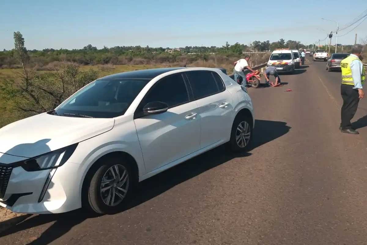 El impacto ocurri&oacute; en cercan&iacute;as del Puente Alvear.