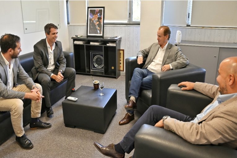 Bordet se reuni&oacute; con Cresto y su nuevo equipo del &aacute;rea de Producci&oacute;n