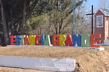 Ingreso al municipio de Estancia Grande Ingreso al municipio de Estancia Grande