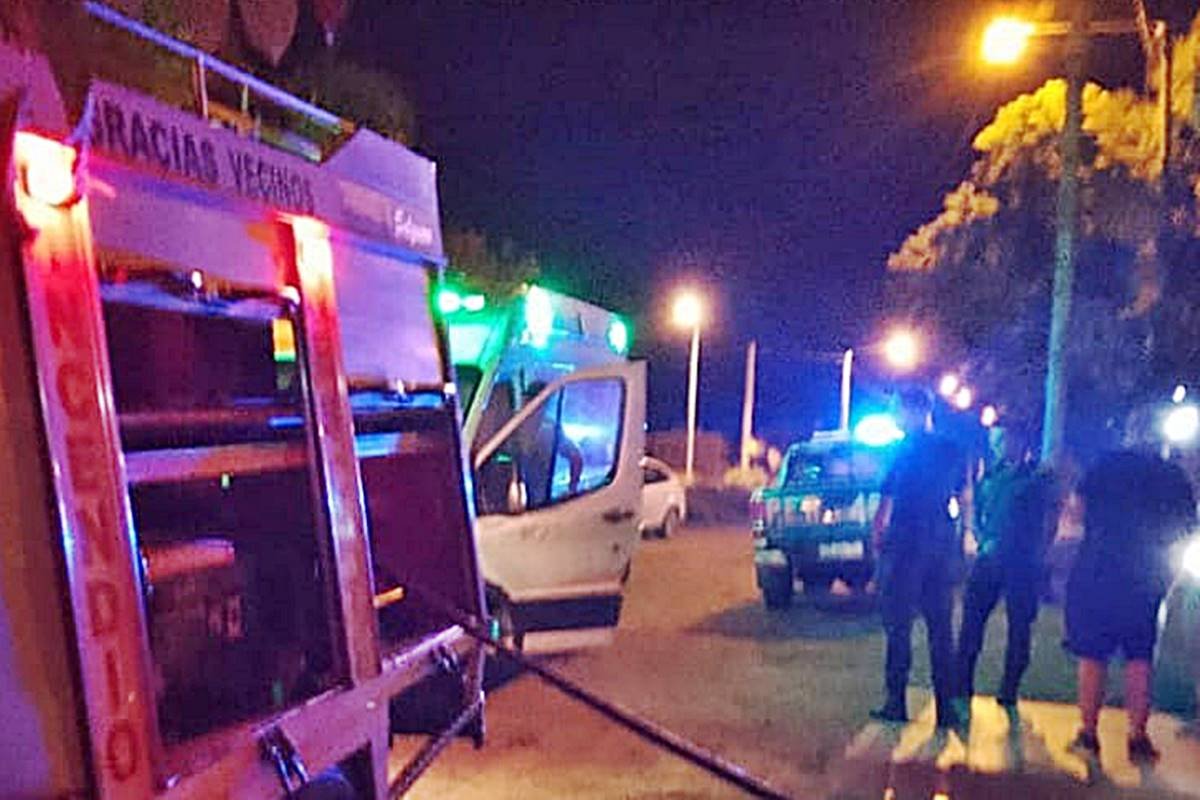 El damnificado qued&oacute; con quemaduras y debi&oacute; ser llevado al Masvernat.