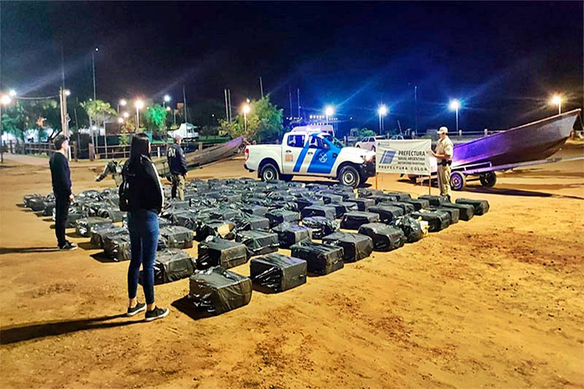 El contrabando est&aacute; valuado en 3 millones de pesos.