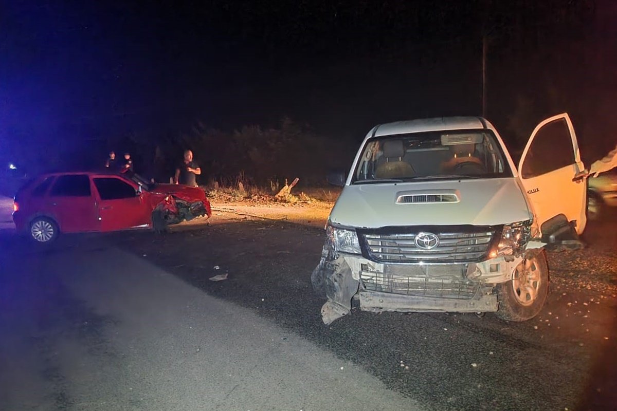 Una camioneta desencadenó un triple choque en una ruta provincial de la ...