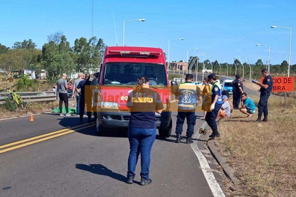 Desde una moto realizaron más de diez disparos a dos personas que iban en bicicleta asesinando a uno de ellos