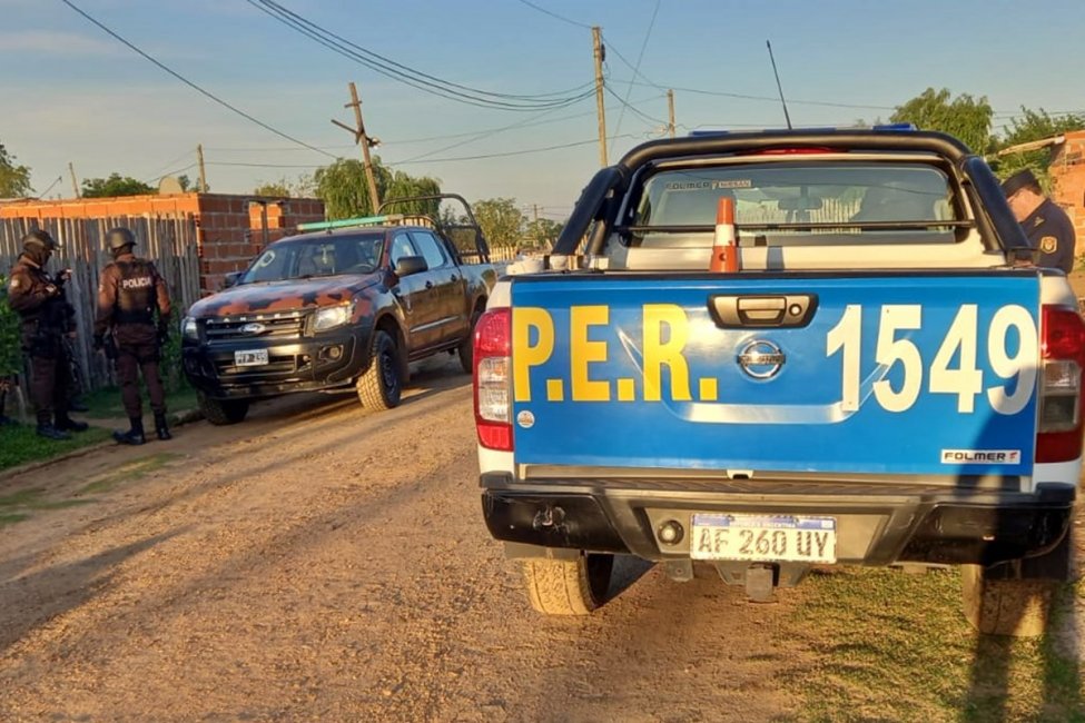 Desde la madrugada se realizan más de 10 allanamientos por el crimen cometido en la intersección de rutas 4 y 14