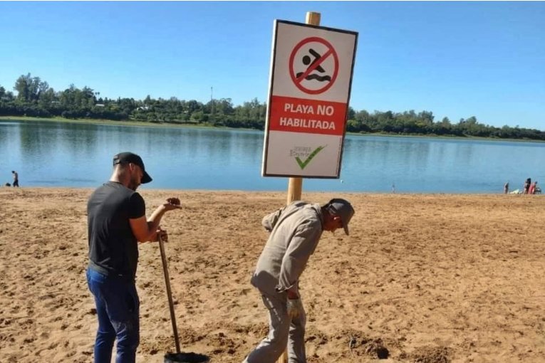 Una ONG pide acceder a los análisis sobre la calidad del agua en Playa Los Sauces