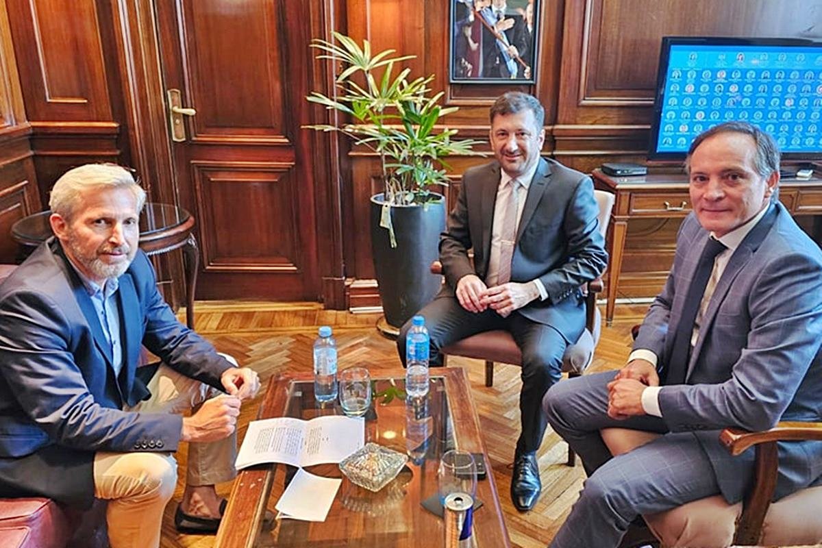 El concordiense se reuni&oacute; con Frigerio.
