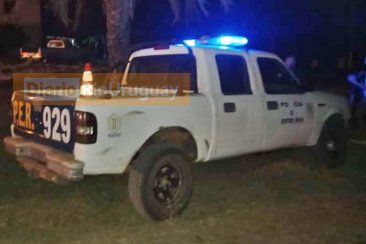 Hubo un amplio despliegue policial tras el hecho Hubo un amplio despliegue policial tras el hecho