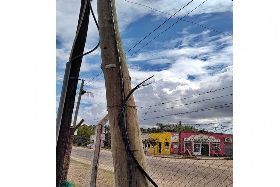 Un club concordiense denunció que sufrió el robo de "los cables de todos los reflectores"