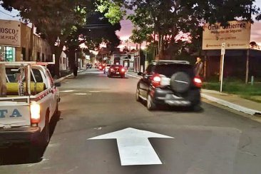 Mitre sólo tiene sentido este/oeste, en esa zona de la ciudad. Mitre sólo tiene sentido este/oeste, en esa zona de la ciudad.