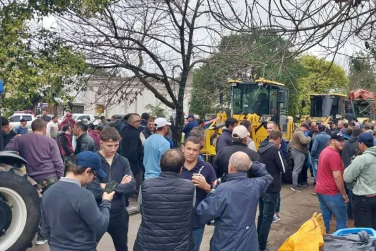 La protesta se realiz&oacute; el pasado lunes