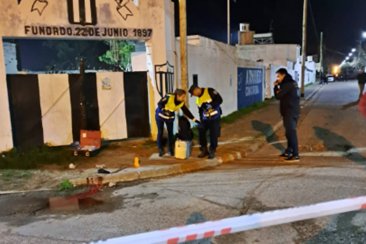 El hecho ocurrió frente al histórico club Victoria El hecho ocurrió frente al histórico club Victoria