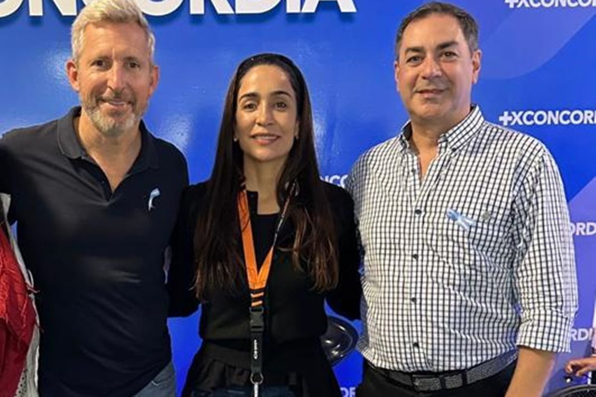 Rogelio Frigerio, Flavia Miranda y Eduardo Cristina