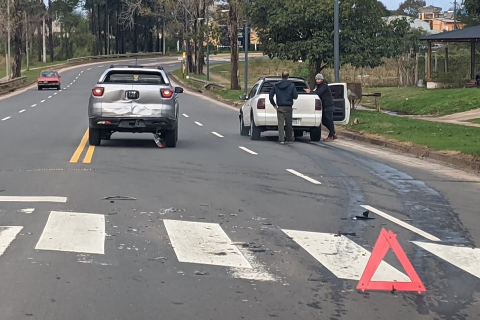 Dos camionetas protagonizaron un violento choque en la zona norte de Concordia