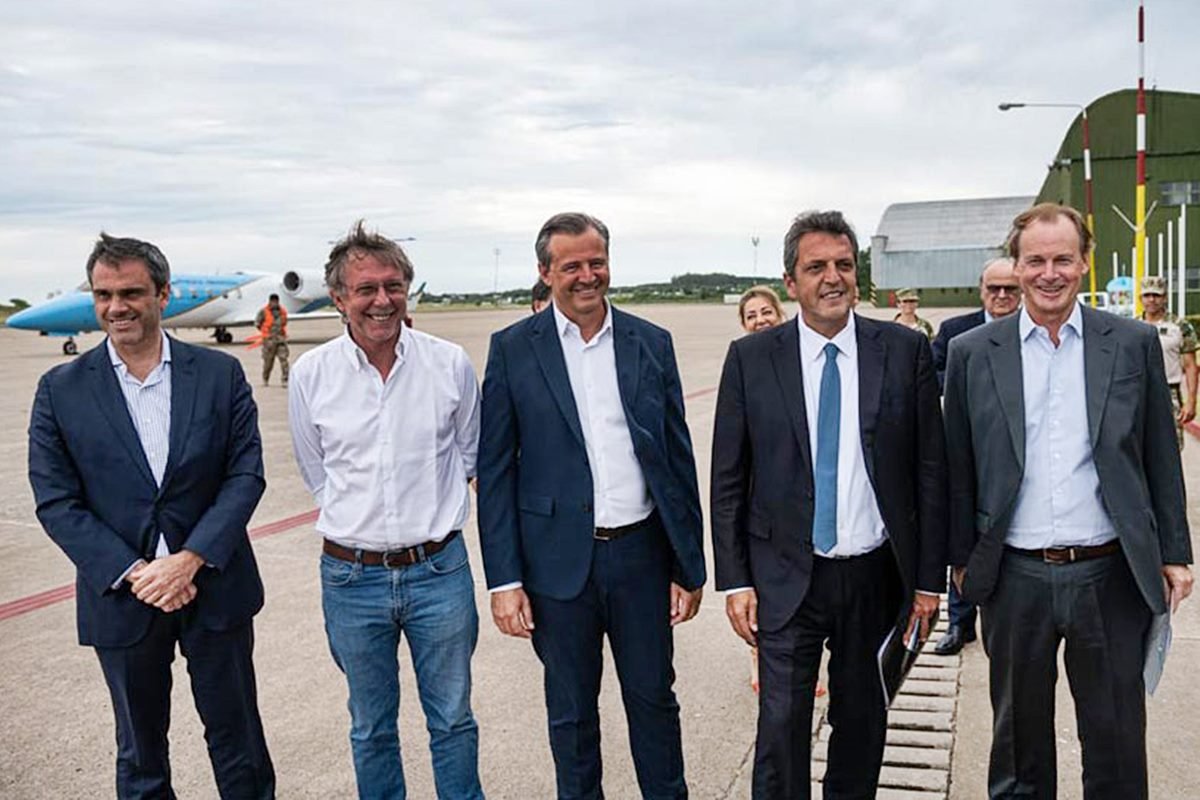 Massa en su &uacute;ltima visita a la provincia de Entre R&iacute;os