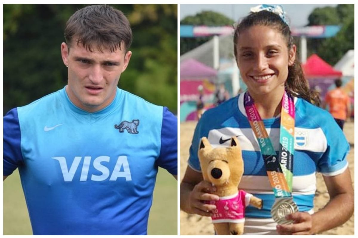 Los concordienses Guido Chesine y Paula Pedrozo