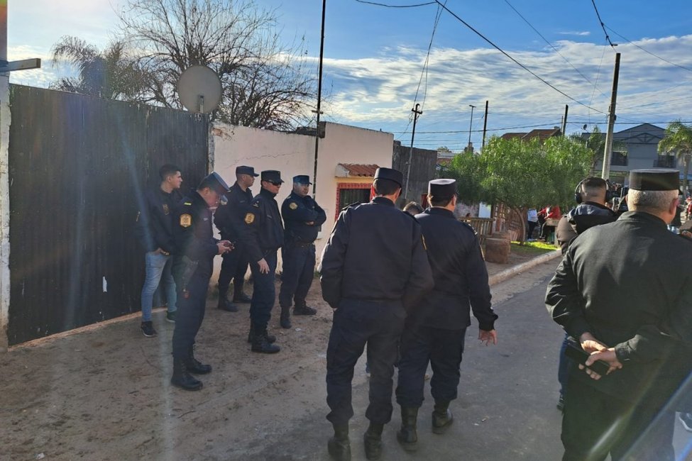 CASO LUISINA: Se realizó una nueva requisa en la vivienda de Horacio “Ñoño” Benítez