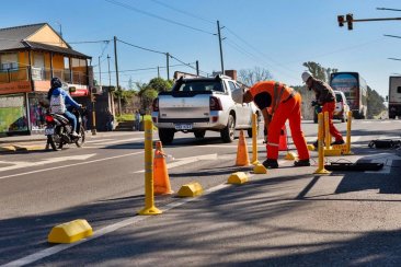 El municipio resaltó las bondades de los reductores de velocidad. El municipio resaltó las bondades de los reductores de velocidad.