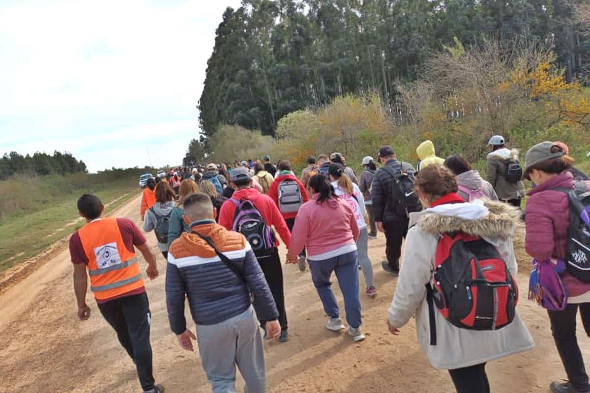 Estiman que participaron m&aacute;s de 5 mil peregrinos.