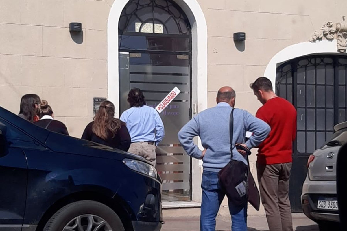 El momento del operativo en la ma&ntilde;ana de este viernes