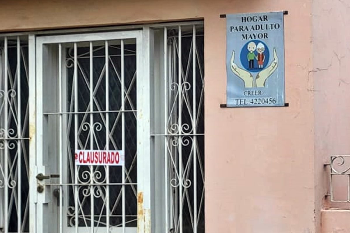 El lugar fue marcado con la correspondiente faja de clausura