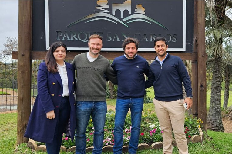 Azcue y Lapiduz trazaron el proyecto tur&iacute;stico de Juntos para la intendencia de Concordia