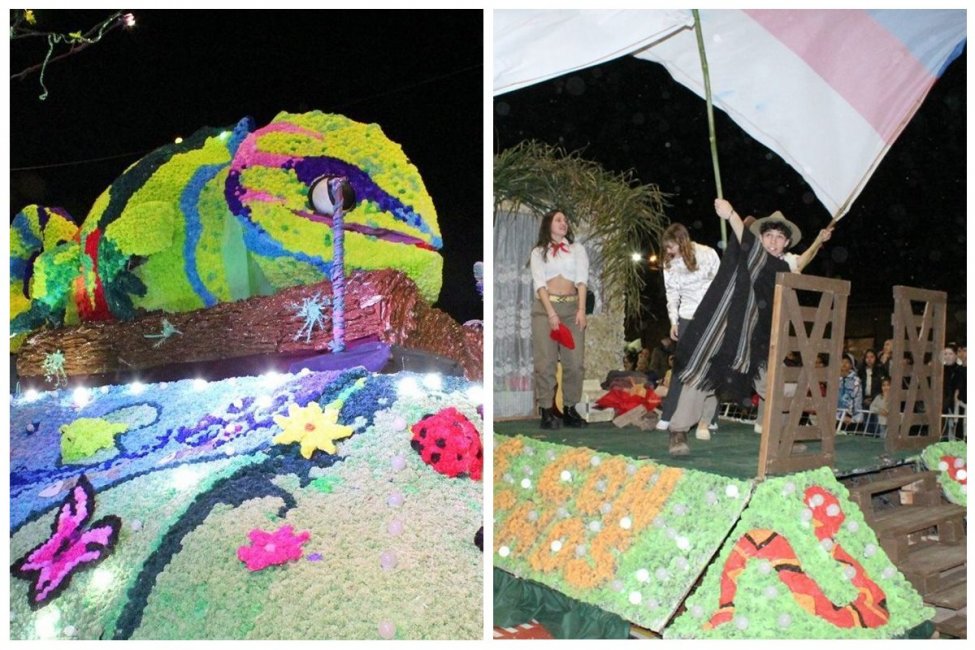 Las carrozas ganadoras en la edición 2023 de la fiesta estudiantil