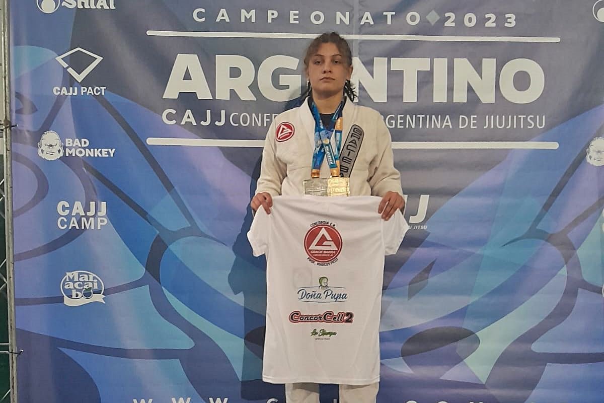 Gianela Coceres se qued&oacute; con el Campeonato Argentino de Brazilian Jiu Jitsu