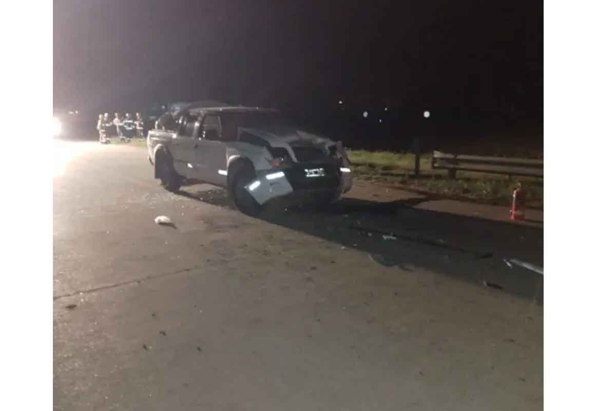 El siniestro vial termin&oacute; con lesionados.