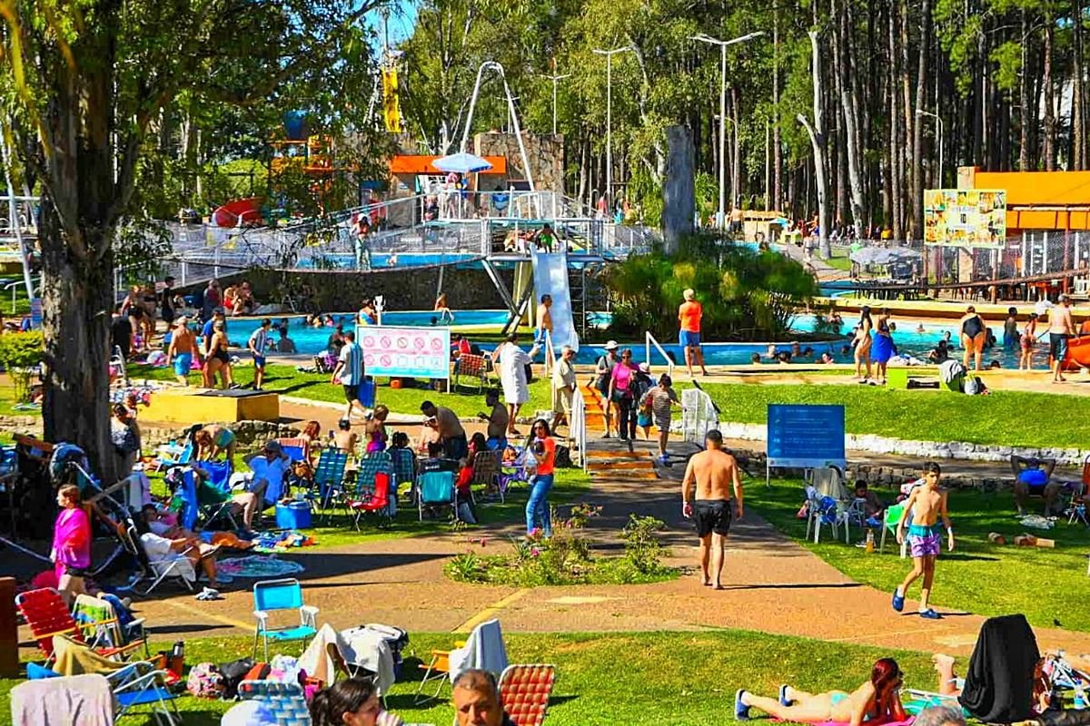 El clima acompa&ntilde;&oacute; para disfrutar de las termas