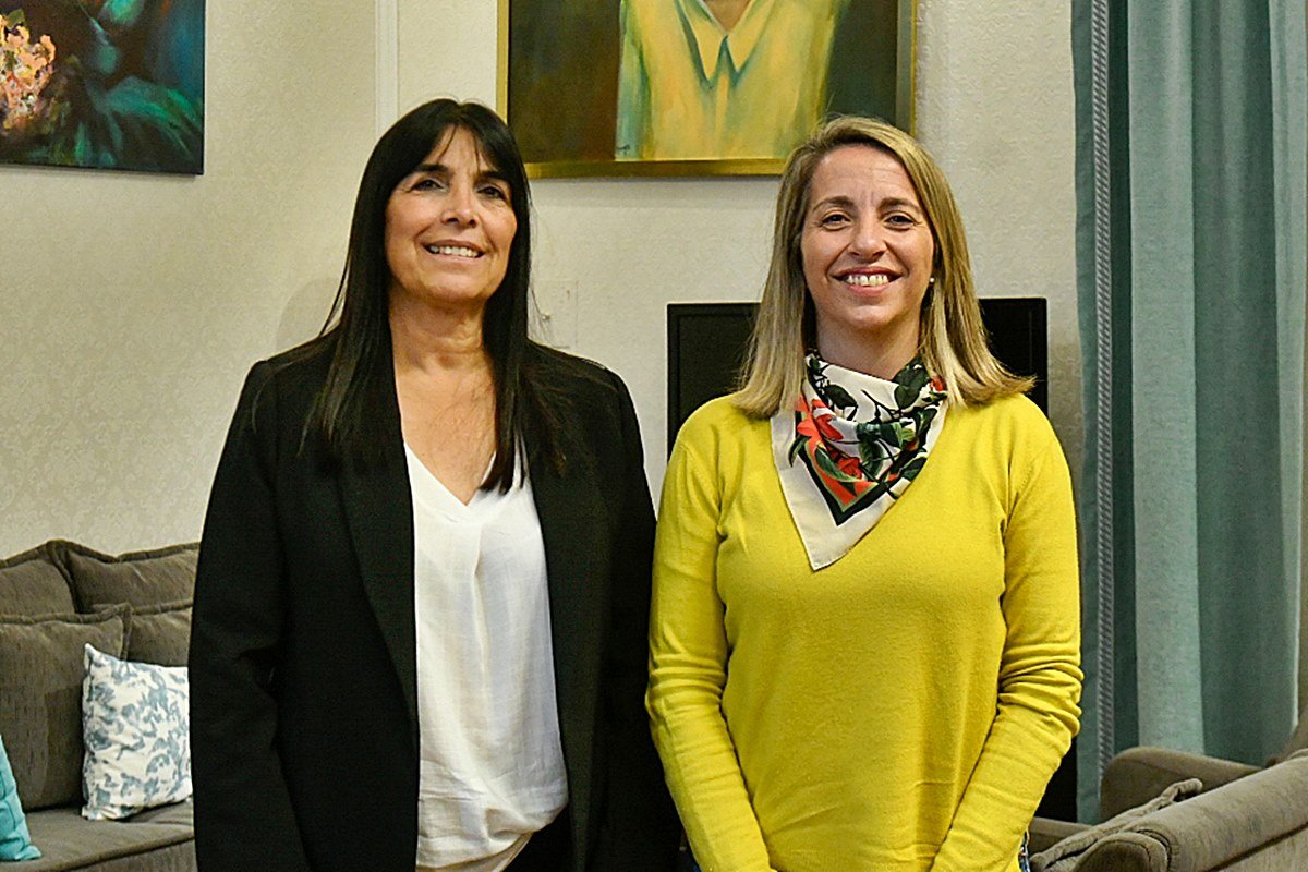 Alicia Aluani y Laura Stratta