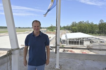 Bordet resaltó los beneficios para el futuro que representa este aeropuerto. Bordet resaltó los beneficios para el futuro que representa este aeropuerto.
