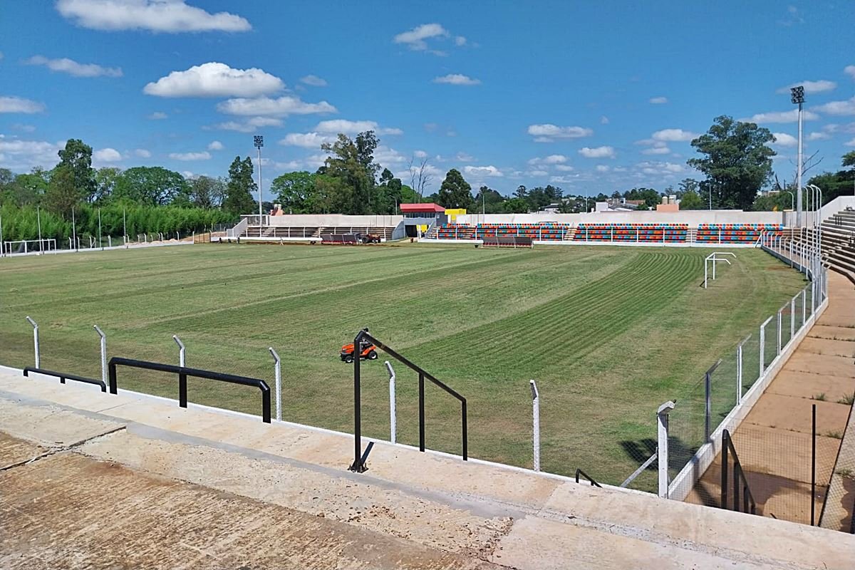 El Estadio Ciudad de Concordia pronto a inuaugurarse.