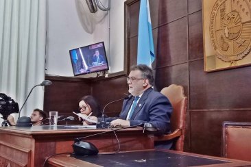Francolini y el cierre de las sesiones ordinarias 2023. Francolini y el cierre de las sesiones ordinarias 2023.