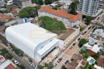 El gimasio visto desde el aire El gimasio visto desde el aire