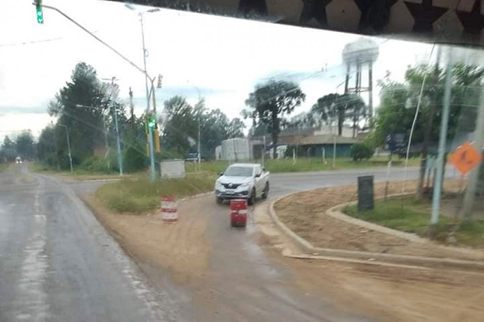 Desde el municipio se explicó cual es la situación de la obra inconclusa en el acceso de la Y Griega