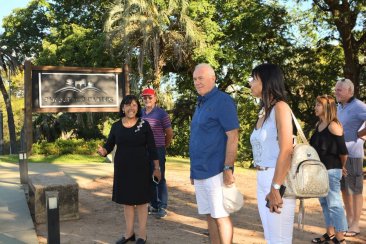 El embajador recorrió el castillo de San Carlos y diferentes puntos de la ciudad El embajador recorrió el castillo de San Carlos y diferentes puntos de la ciudad