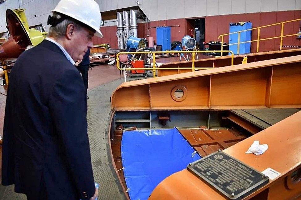 El nuevo presidente de la Delegación Argentina en la CTM hizo su primera visita al complejo