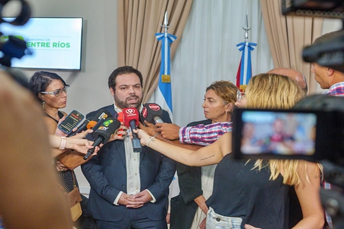 Manuel Troncoso, ministro de Gobierno y Trabajo de la provincia de Entre R&iacute;os