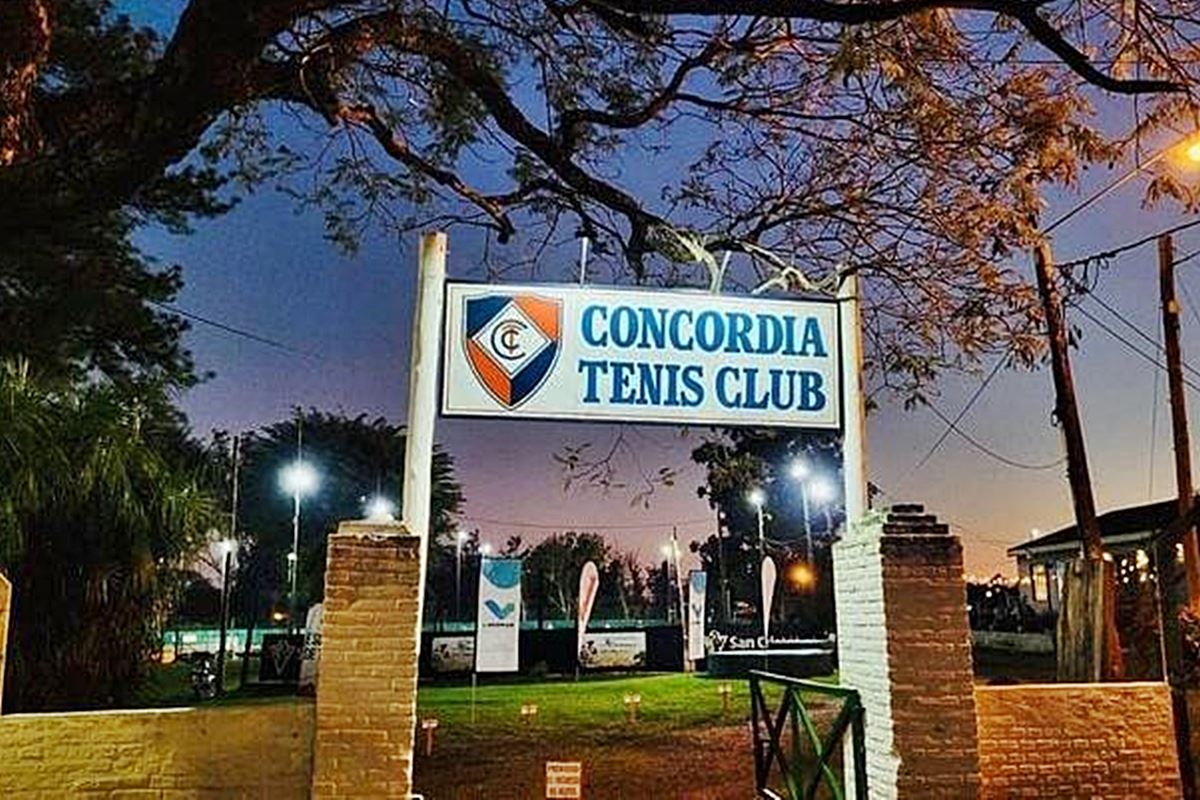 Un reconocido club de Tenis de Concordia se prepara para celebrar sus ...