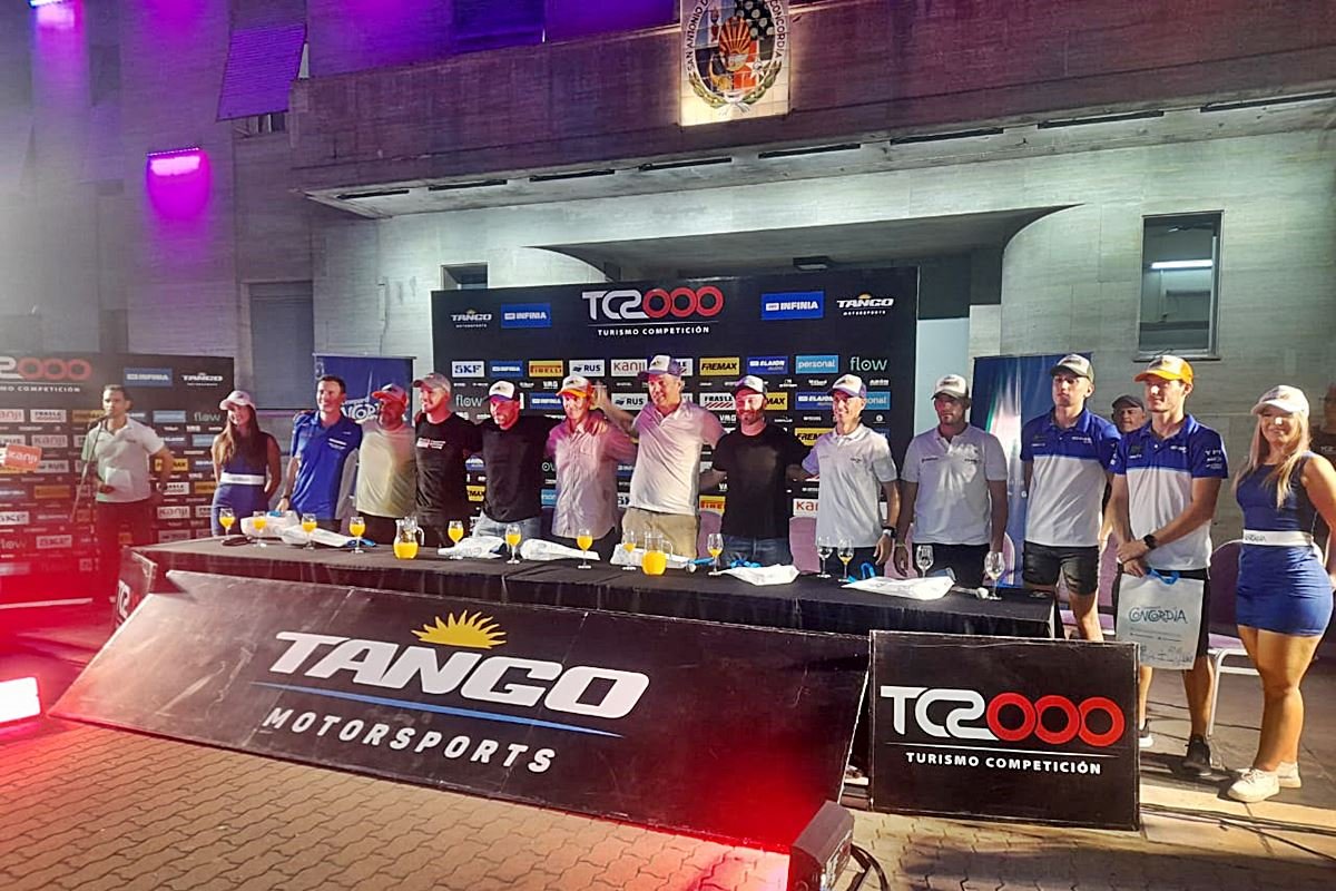 Se present&oacute; el TC2000 en Concordia.