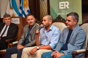 El Subsecretario de Turismo de Concordia, Laureano Schvartzman en Uruguay El Subsecretario de Turismo de Concordia, Laureano Schvartzman en Uruguay