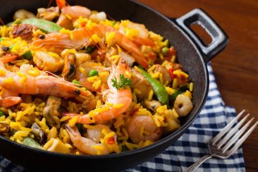 Paella de Frutos de Mar Paella de Frutos de Mar