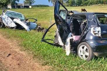 Los vehículos amanecieron a la vera de la Ruta Provioncial 44 Los vehículos amanecieron a la vera de la Ruta Provioncial 44