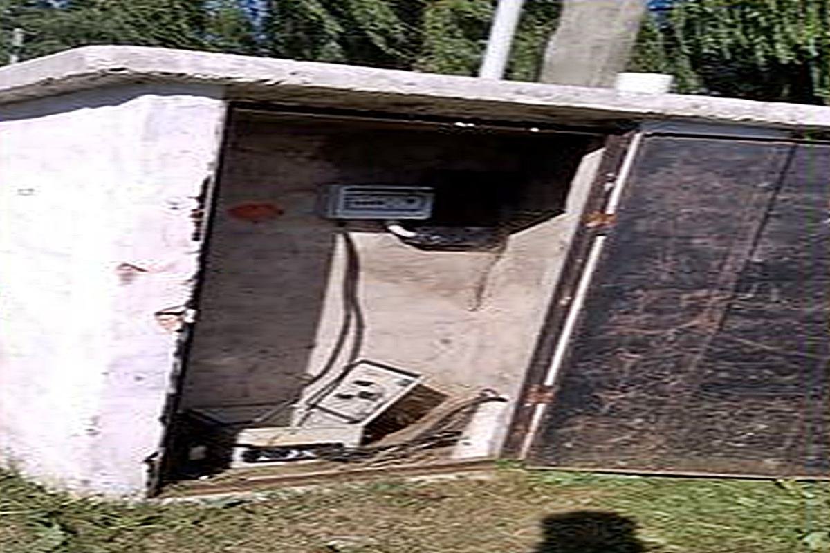El hecho vandálico ocurrió en el barrio Las Viñas. El hecho vandálico ocurrió en el barrio Las Viñas.