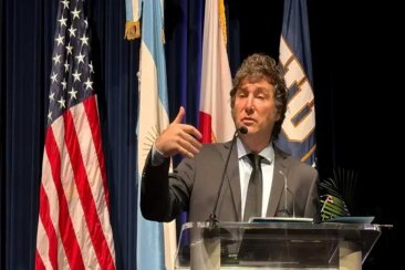 Javier Milei está de gira en los EE UU Javier Milei está de gira en los EE UU