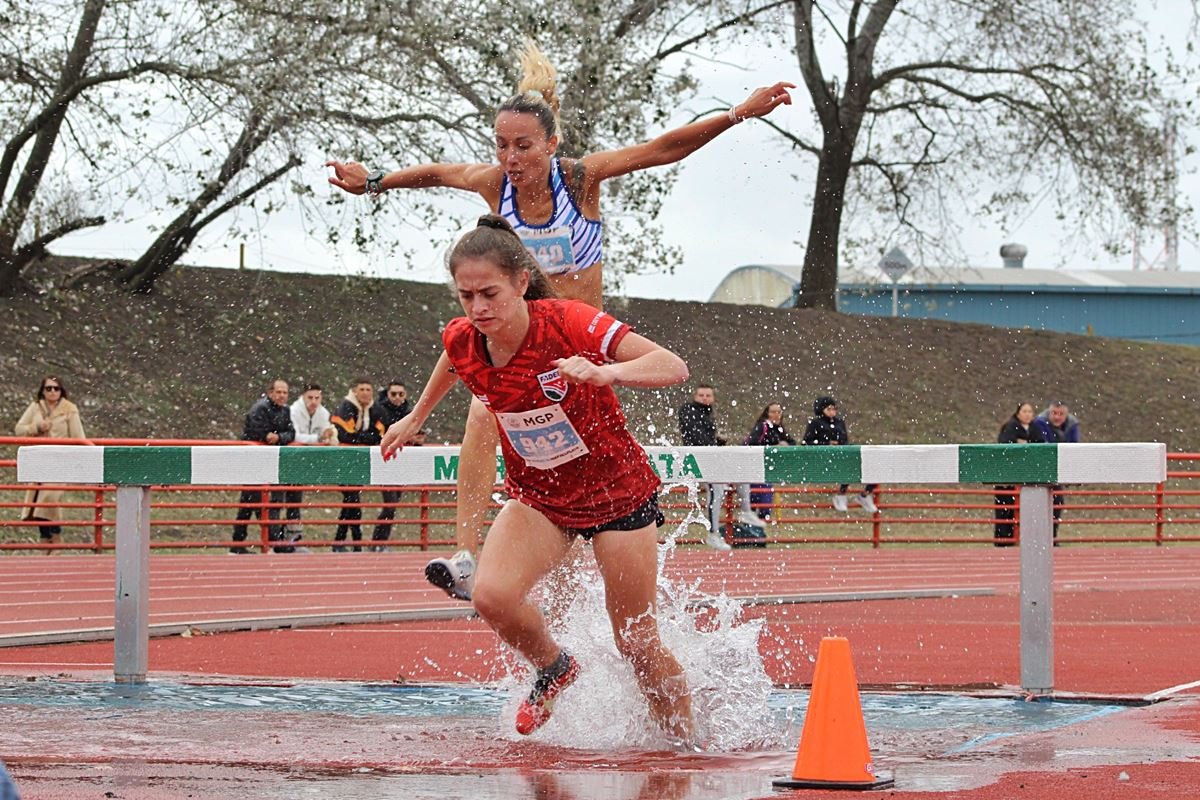 Greta Rodr&iacute;guez participando de la &ldquo;Semana del Atletismo&rdquo; en Mar del Plata.