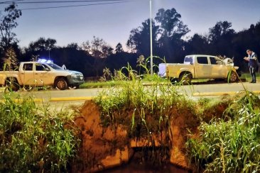 El accidente ocurrió en la madrugada de este jueves El accidente ocurrió en la madrugada de este jueves