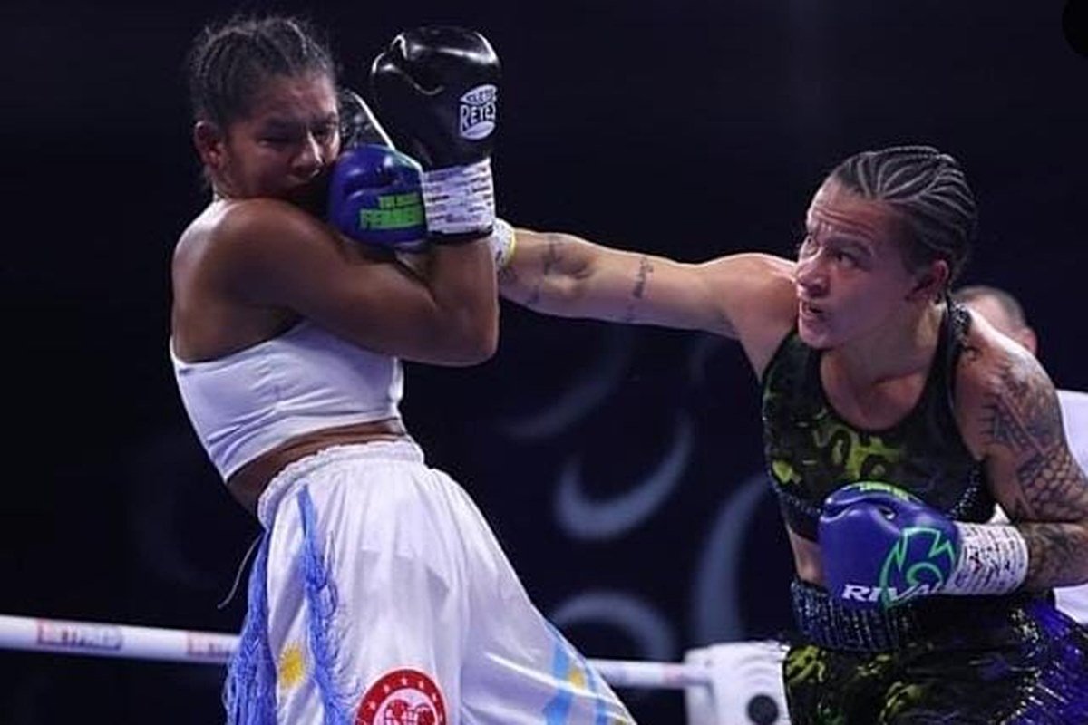 Yanina Lesano fue derrotada por la brasile&ntilde;a.